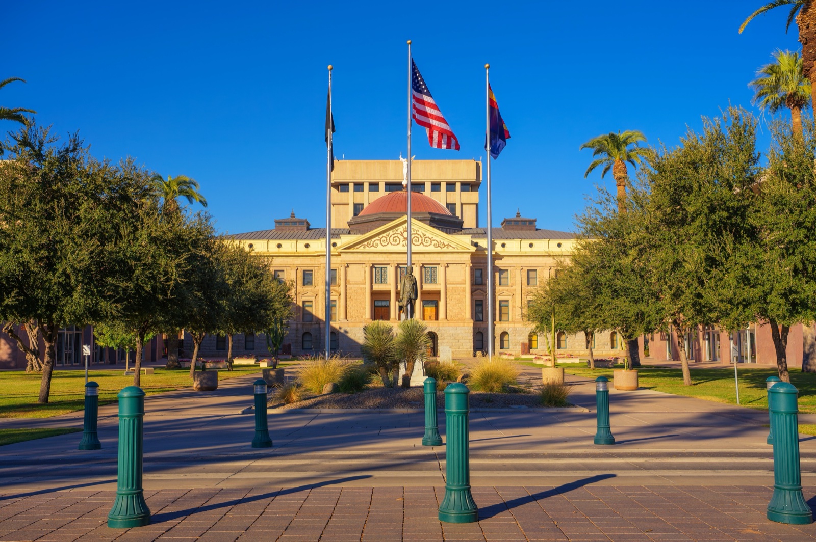 Arizona State Capitol building in Phoenix, Arizona