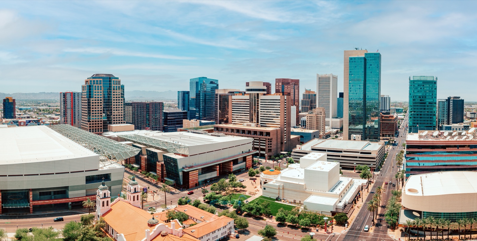 Downtown Phoenix, Arizona skyline