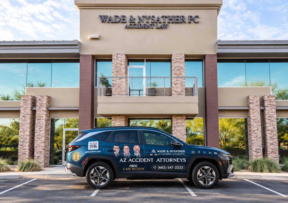 Wade & Nysather AZ Accident Attorneys office building in Scottsdale, Arizona